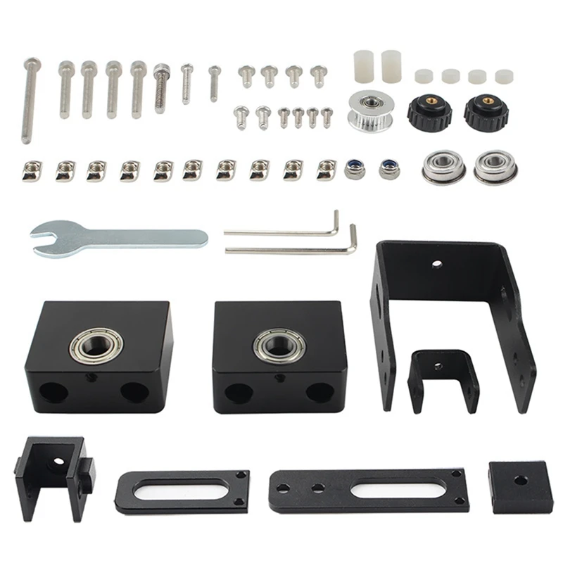 

3D Printer Accessories Ender-3 CR-10 XY Axis Synchronous Stretch Tensioner Screw Fixing Seat Kit