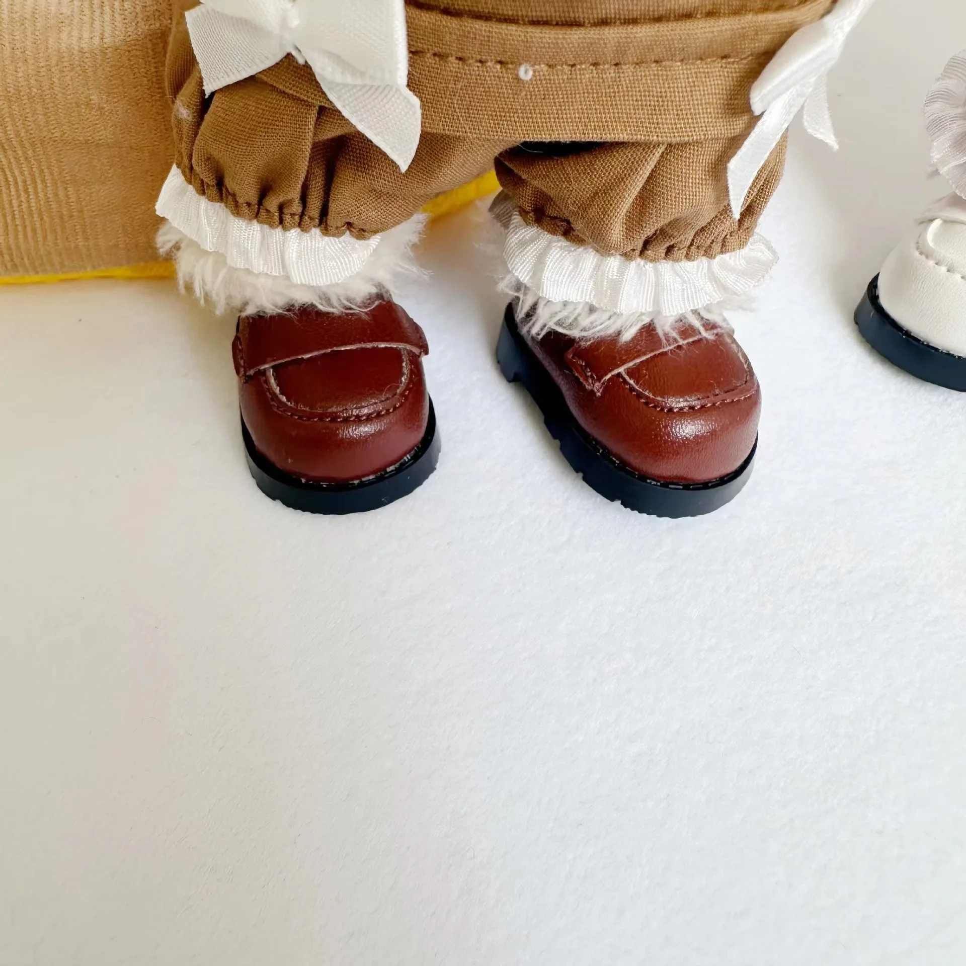 17 см Labubu Idol куклы одежда милая модная аксессуары Корея Kpop экзо толстовка плюшевая