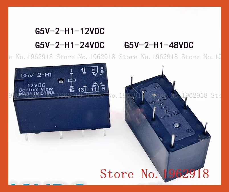 G5V-2-H1-12VDC G5V-2-H1-24VDC G5V-2-H1-48VDC