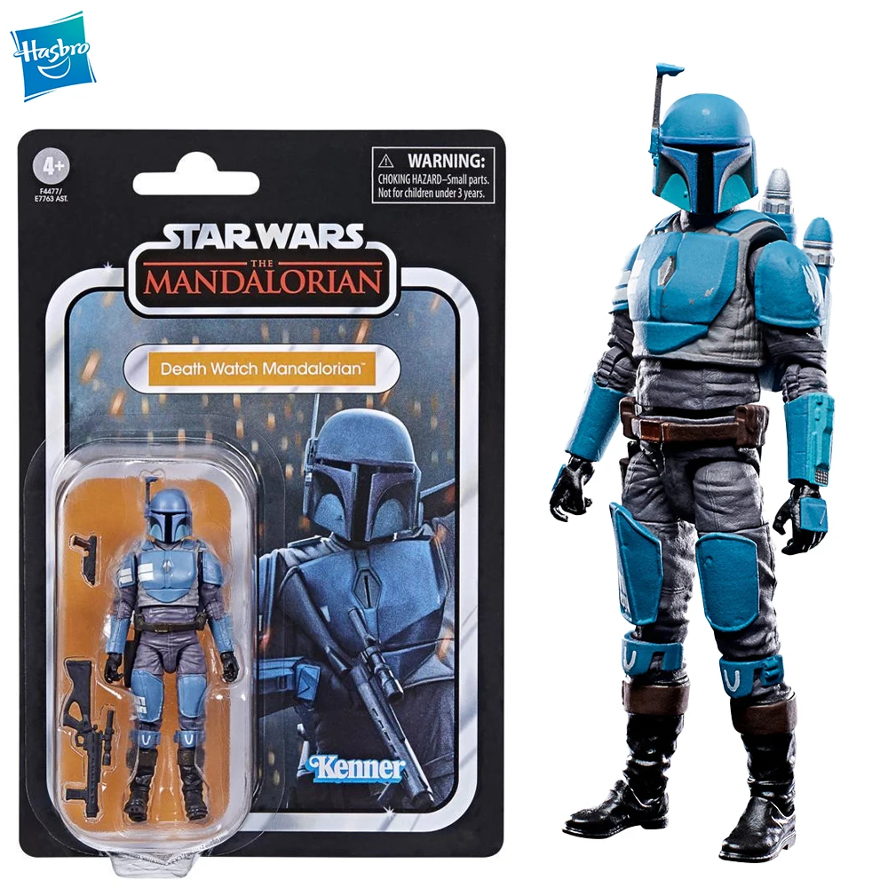

[In-Stock] Hasbro Star Wars The Vintage Collection Death Watch Mandalorian 3.75-Inch-Scale Action Figures Collectible Model Toys