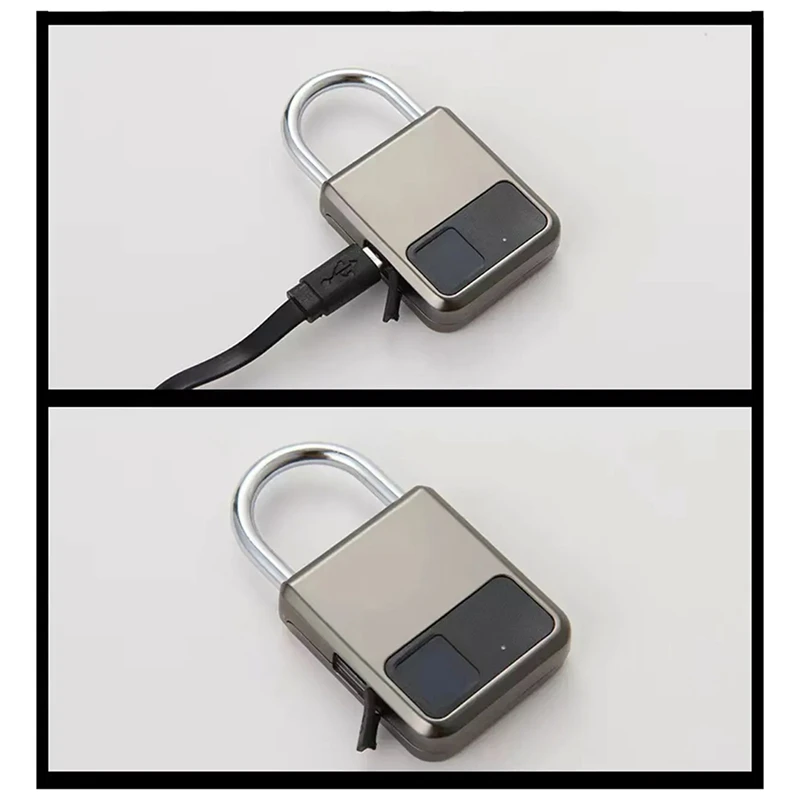 Умная портативная Блокировка приложения Tuya с поддержкой USB-ключей для экстренных