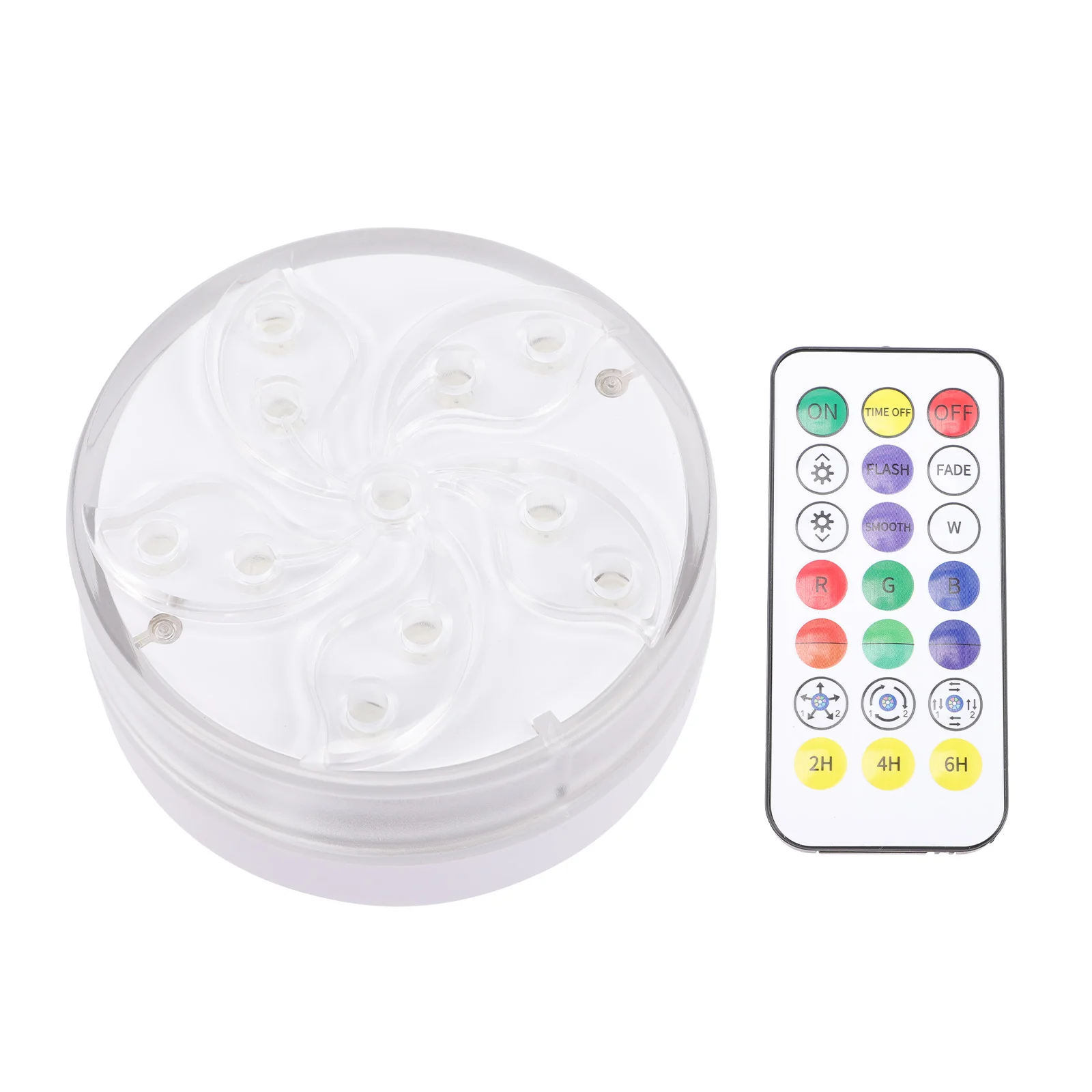 

Remote Pool Light RGB Color Changing Underwater LED Pool Light Fixture Decor