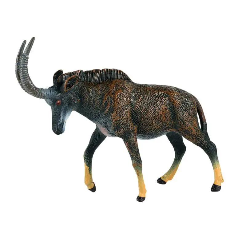 

Фигурка животного, игрушки, эмуляционная Антилопа, фигурка, игрушки для ребенка, красивая фотография на Рождество, День Святого Валентина, Х...