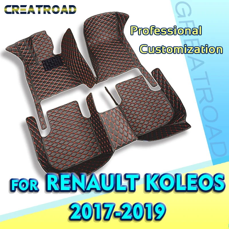 

Автомобильные коврики для Renault Koleos 2017, 2018, 2019, индивидуальные автомобильные накладки на ногу, аксессуары для интерьера