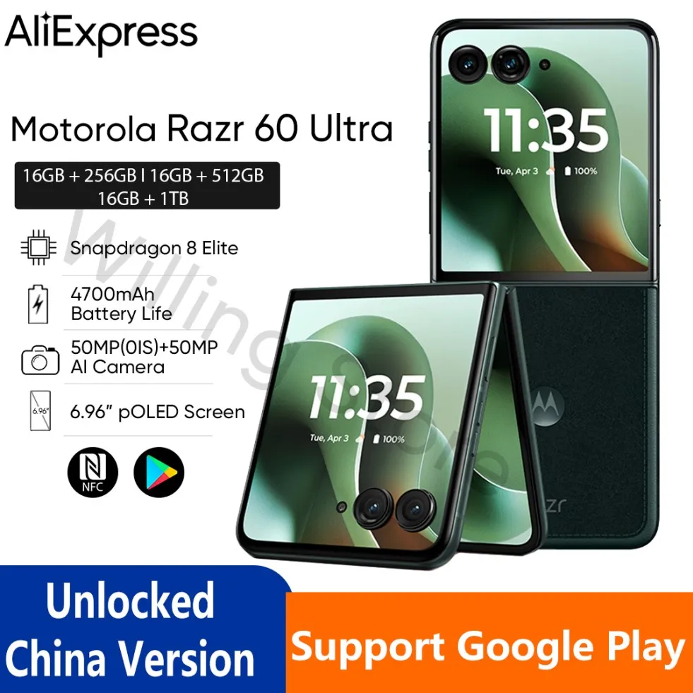 Смартфон Motorola razr, 16/256ГБ, 16/512ГБ, 16ГБ/1ТБ, global | AliExpress