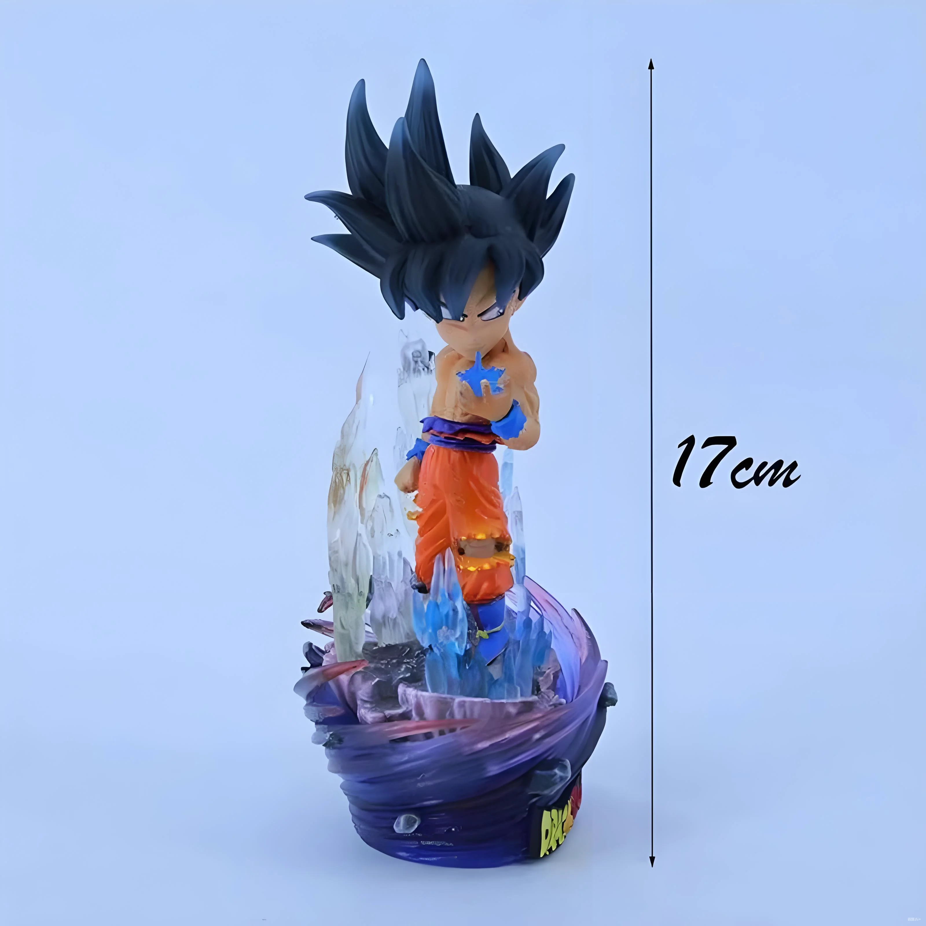 Фото Dragon Ball Son Goku Ultra Instinct Migatte No Gokui Периферийная модель Статуя Настольные украшения Рождественские подарки Игрушки №4