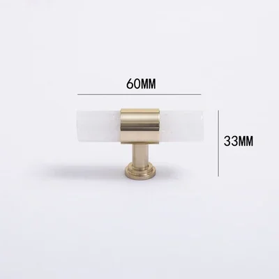 

Ручки для шкафов TINYHOB натуральный камень + латунь