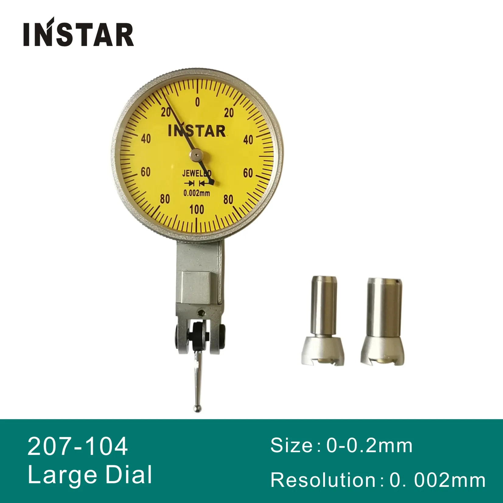 

INSTAR Plus Микронный циферблатный индикатор 0-0,2 мм DIN878
