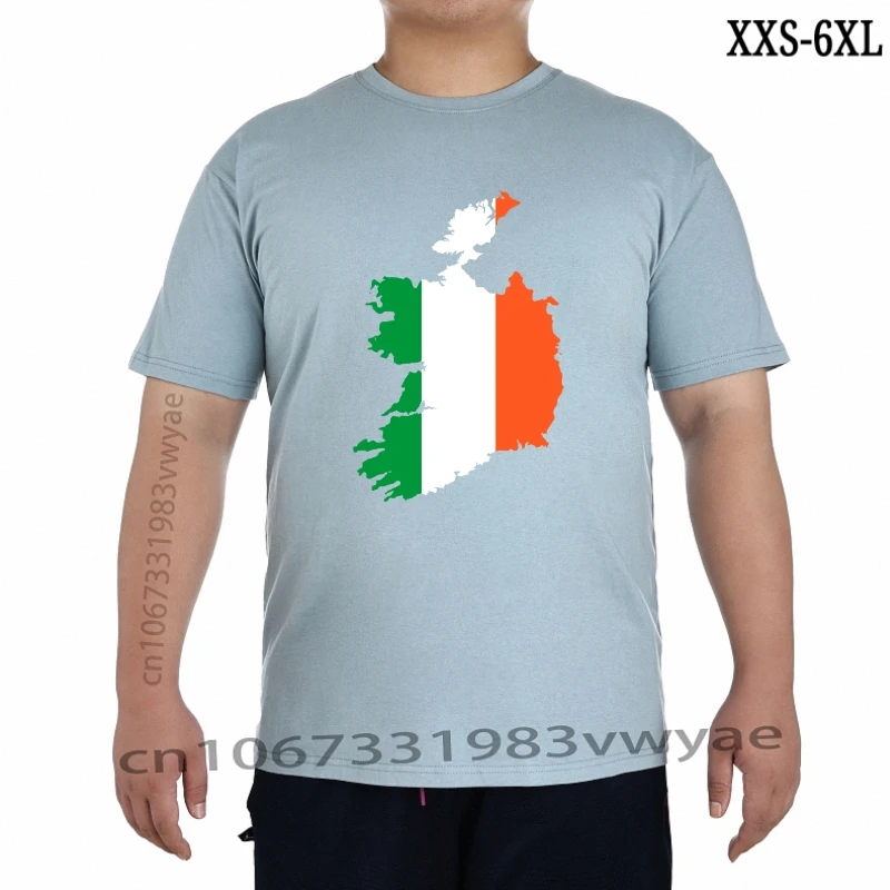 

Ireland Map Flag Tshirt Irish Country Outline Football Rugby Cricket Gift Top XXS-6XL