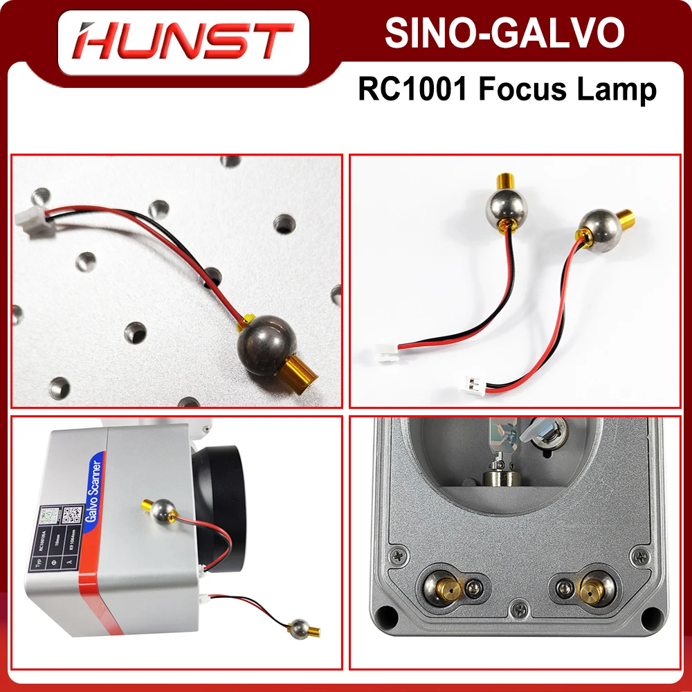 HUNST SINO-GALVO Focus Lamp For SG7110 RC1001 1064nm/10600nm/355nm 10mm Laser Galvanometer Galvo Scanner Galvo Head enlarge