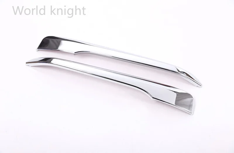 

2pcs ABS Chrome For BMW X1 F48 2016 2017 2018 2019 Car Front head Fog Lamp Cover Trim Molding Accessories
