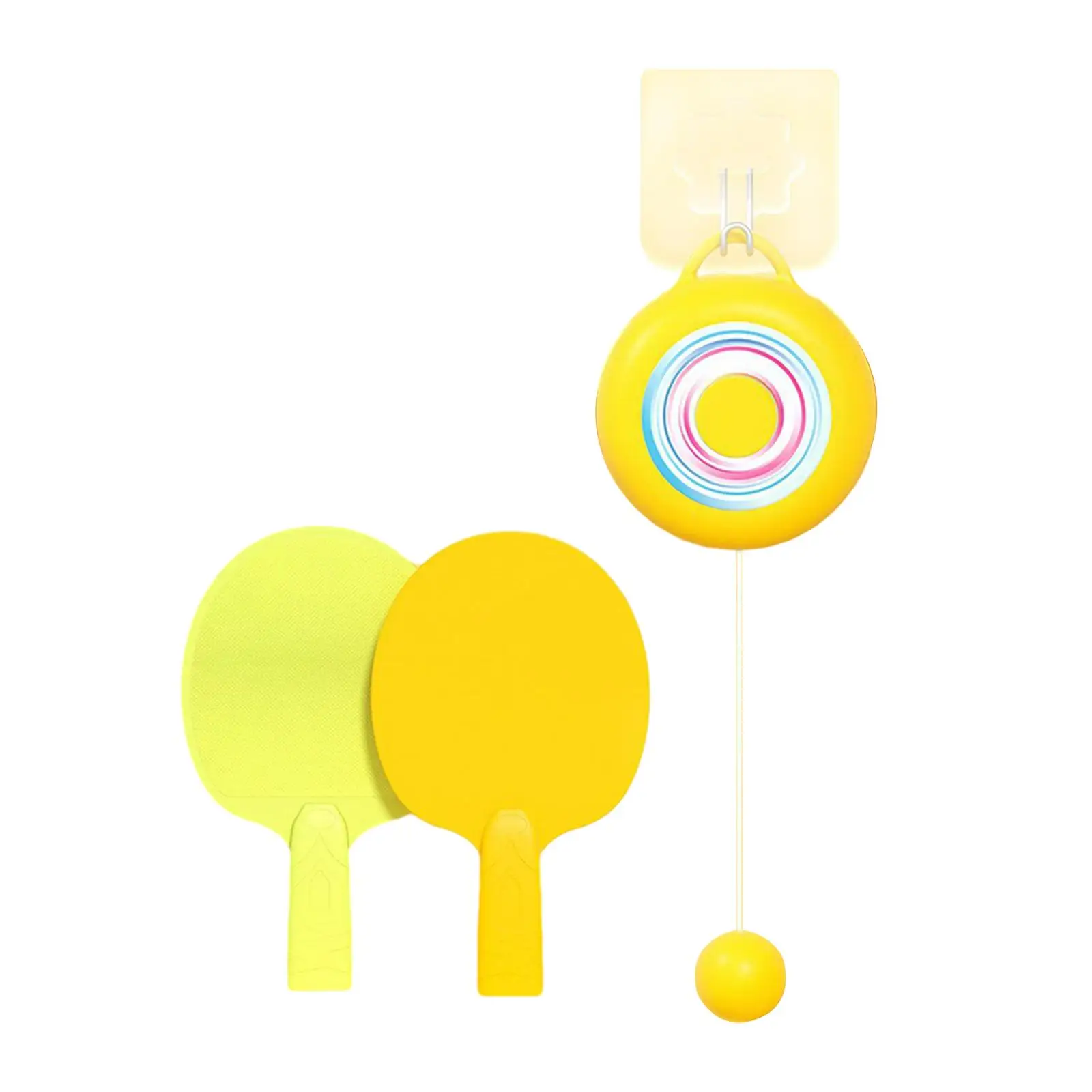 

Hanging Table Tennis Trainer for Hand Eye Coordination Practice Beginners