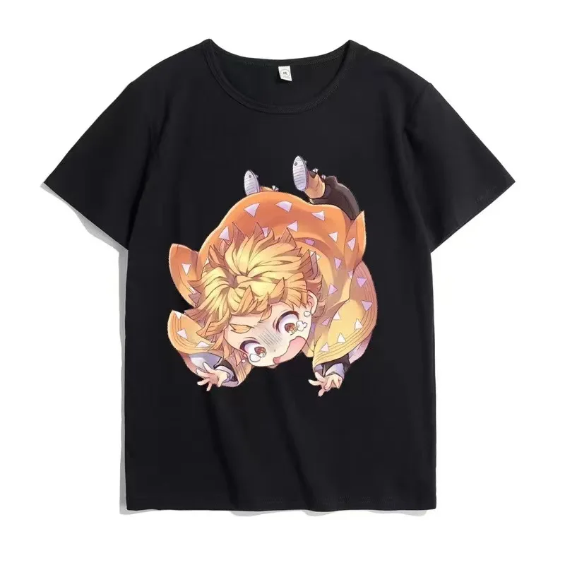 Футболка женская/мужская хлопковая с принтом и изображением демонов |