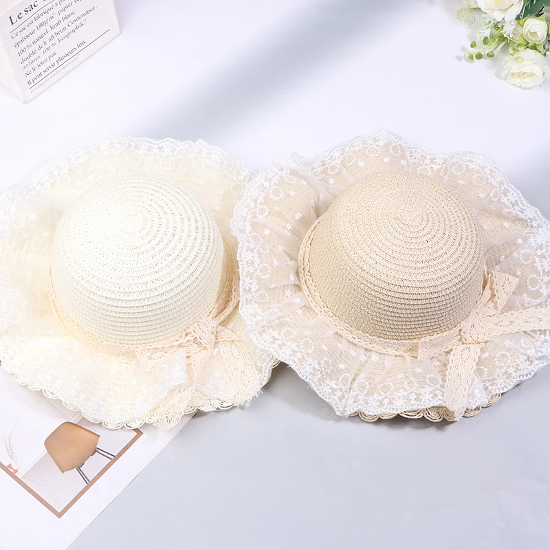 Соломенная шляпа и сумка через плечо для маленьких девочек модная пляжная Панама