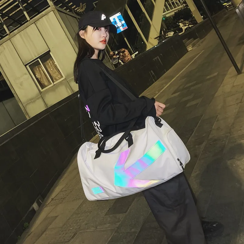 Travel Bag Large Capacity Men's Leisure Sports Training Fitness Bag Business Trip Travel Luggage Storage Bag Tote Bags Women
