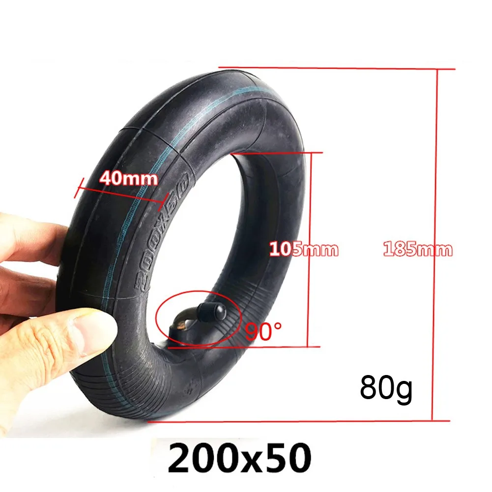 

Set Inner Tube Black Electric Scooter Equipment Spare Part Bent Valve FITTINGS Fits Inner REPLACEMENT High Quality
