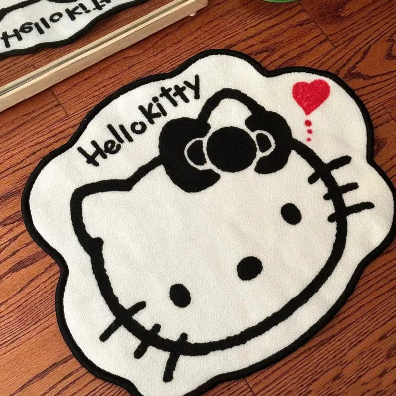 Sanrio Hello Kitty плюшевый напольный коврик мультяшный Кот Kawaii симпатичный