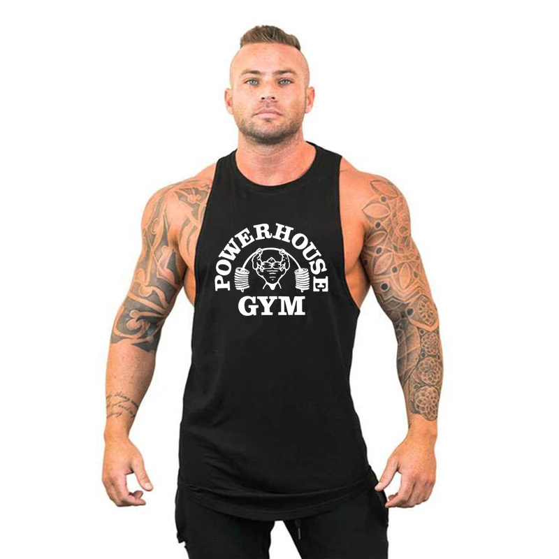 

Sleeveless Sweatshirt Men's Clothes Vests Top for Fitness Gym Clothing Men Stringer Bodybuilding Shirt Muscular Man Vest Singlet