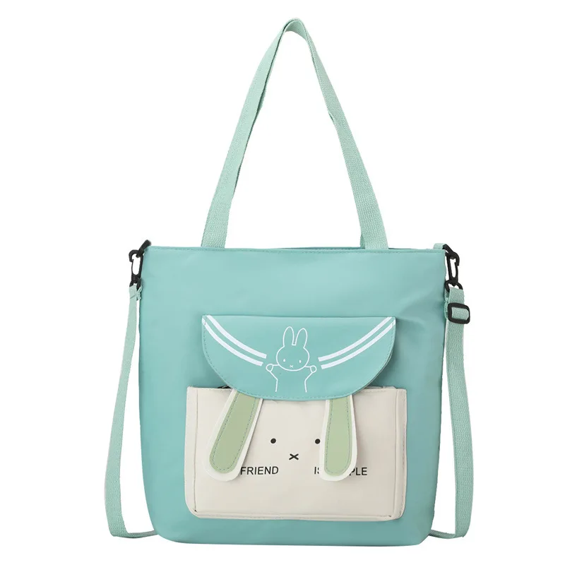 Women's Bag New Fashion Large Capacity Student Handbag Fresh Leisure Nylon Multi-functional Girls' Crossbody Shoulder Bag