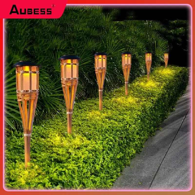 Outdoor Courtyard Lamp Solar Light Interactive Lighting For Outdoor Landscapes Waterproof Solid Product Quality Underground Lamp
