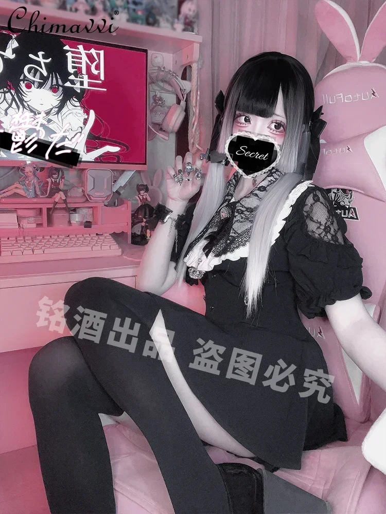 Комплект из двух предметов в японском стиле платье Азии и культуры летнее милое