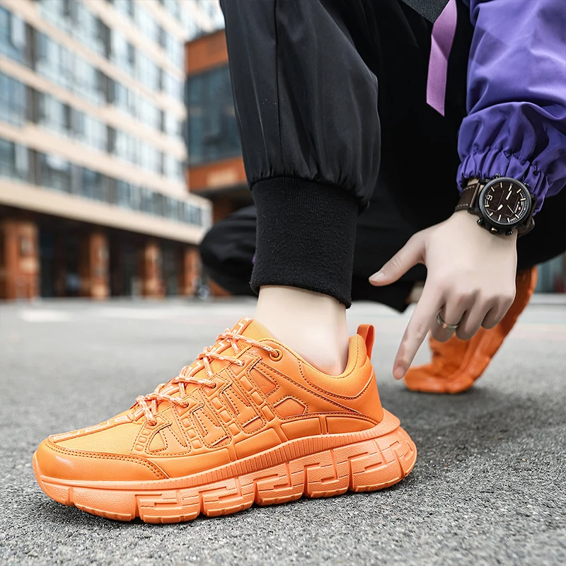 Man Casual Shoes Men Cushion Athletic Training High-quality Comfortable Light Breathable Sport Male Sneaker Zapatillas Size39-48