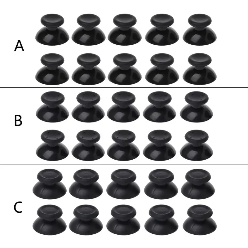

10pcs Analog Cover 3D Thumb Sticks Joystick for XB 360/for PS2/for