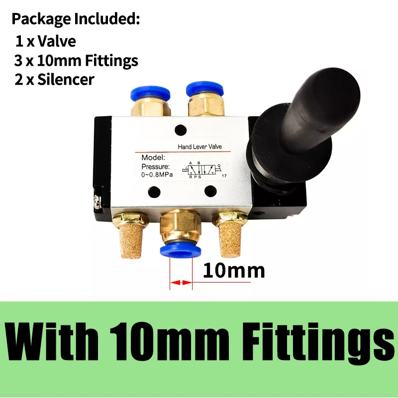 

Пневматический ручной клапан 5/2 4H210-08/4H310-10/4H410-15