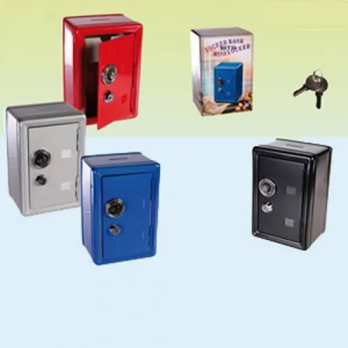 

Metal Lockers Shaped Piggy Bank