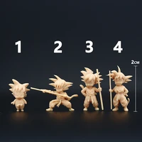 164 resin figure model kits sun wukong anime figure resin model gk model diorama unassembled unpainted diy toy