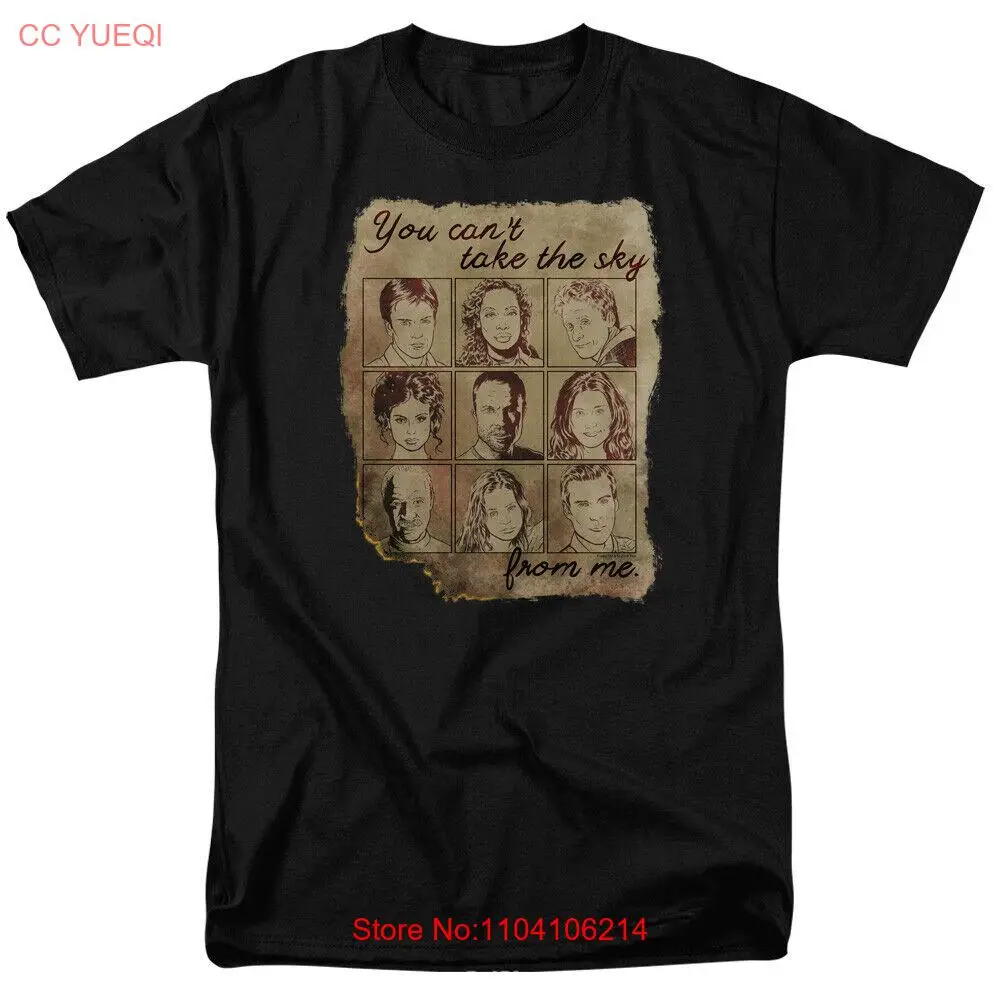 Футболка Firefly / Serenity Cast Burned Poster Art Image НОВЫЙ НЕОРОГ