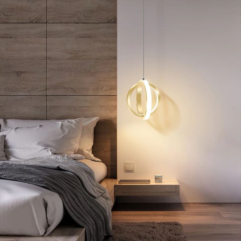 

Jjc Nordic Led Ball Chandelier Simple Style Restaurant Bar Bedside Single Head Small Chandelier Led Ball Bedside Chandelier