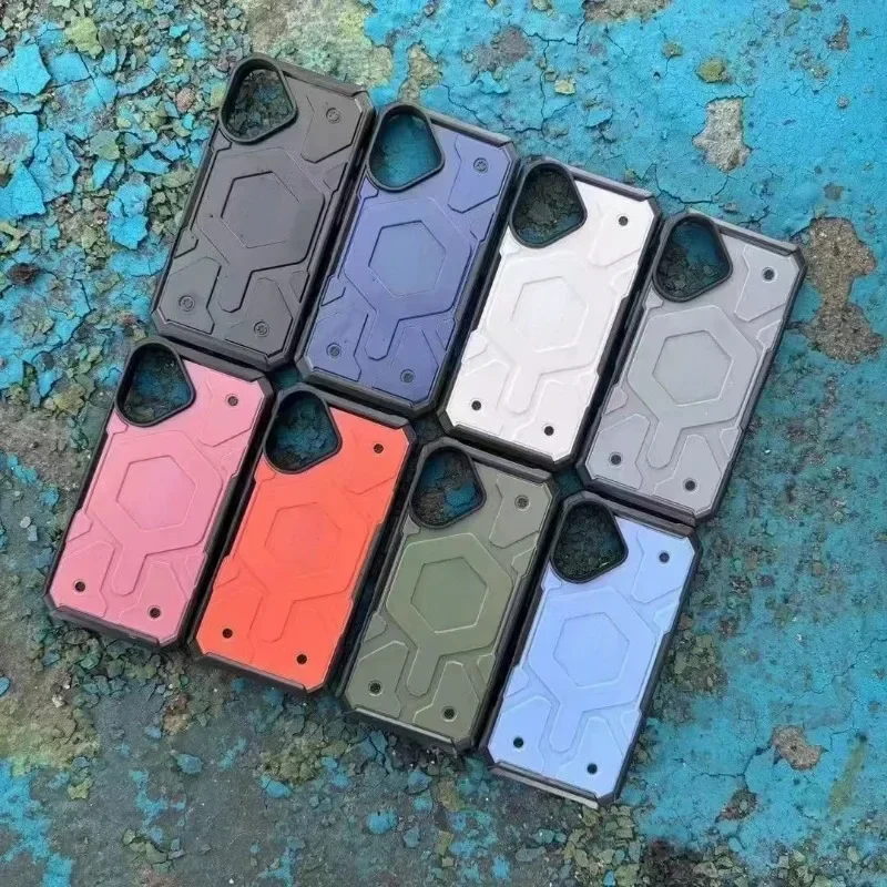 BXU MagSafe Pathfinder Магнитный чехол для iPhone 16 Pro Max 15 Plus Magsafe противоударный