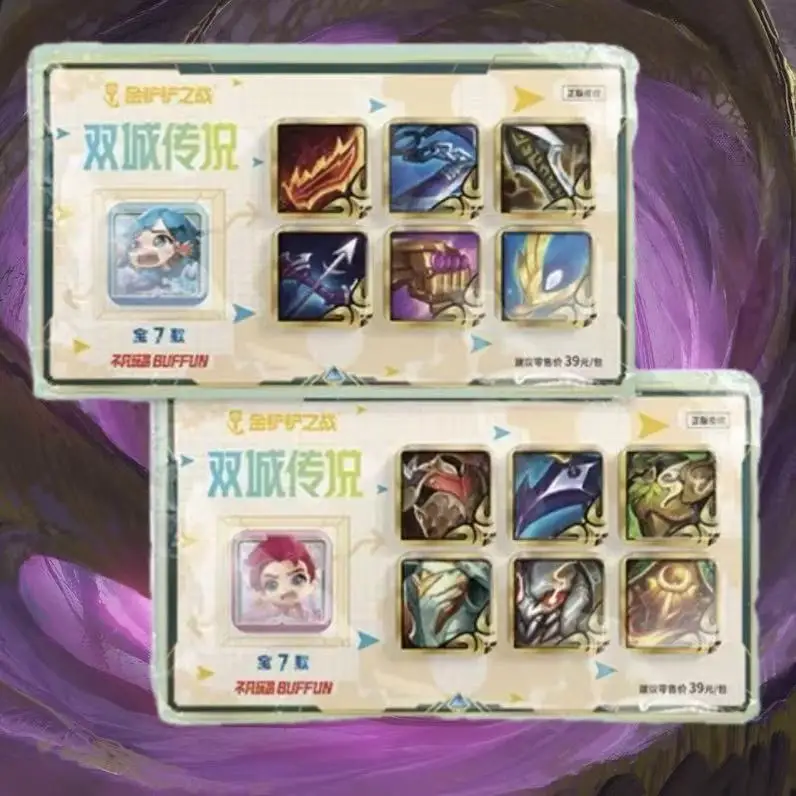 Фото Набор мини-значков Arcane Vi Powder Orianna, оригинальная оригинальная упаковка, новинка №1