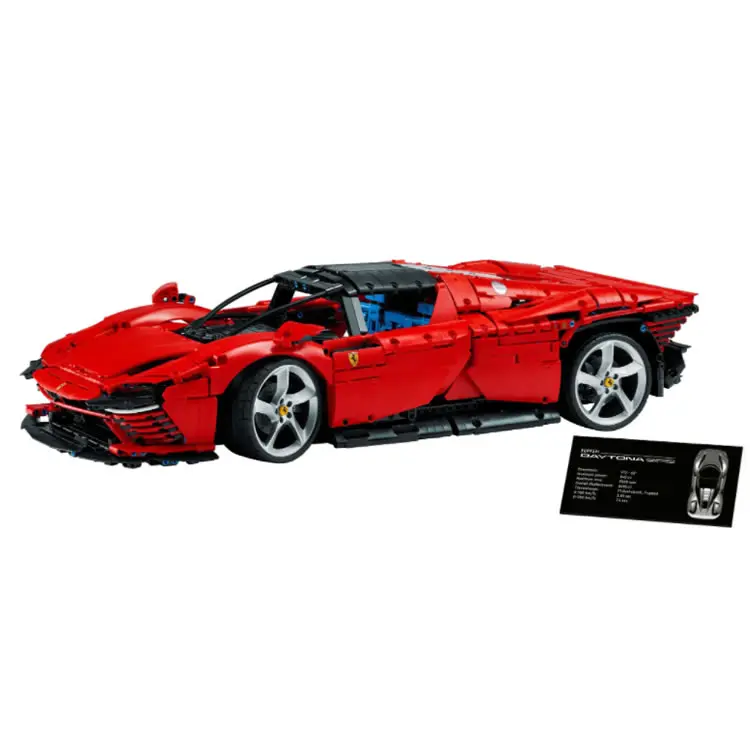 

Новинка 3778 шт. технические феррариды Daytona SP3 42143 модель суперкара строительные блоки спортивные автомобили игрушки для мальчиков девочек детский подарок на день рождения