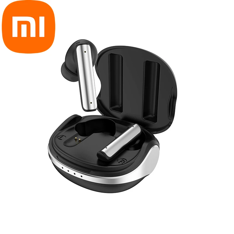 

Беспроводная Bluetooth-гарнитура Xiaomi ANC, наушники-вкладыши с длительным сроком службы, с двойным микрофоном, игровая гарнитура с ENC