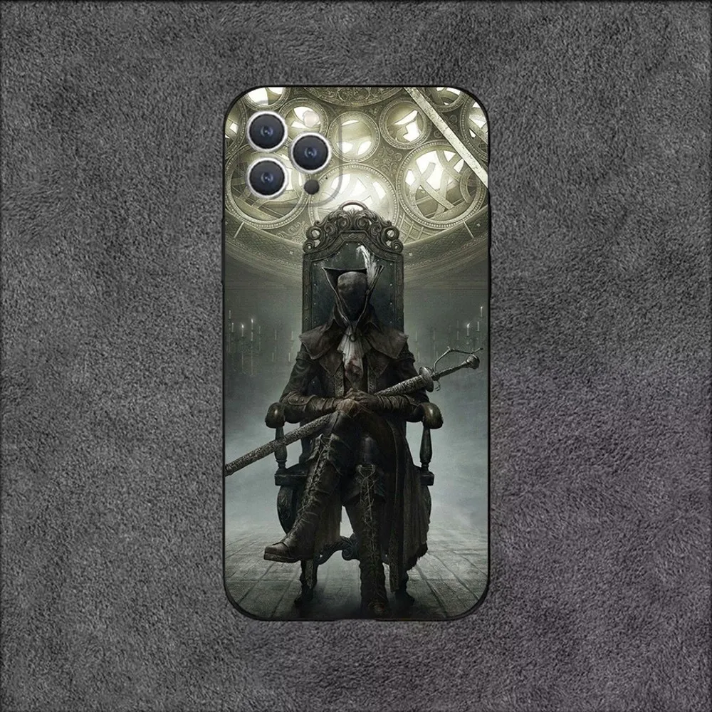 Чехол для телефона Game D-Dark S-Souls iPhone 15 14 13 12 11 Plus Pro Max XS X XR SE Mini 8 7 мягкий силиконовый