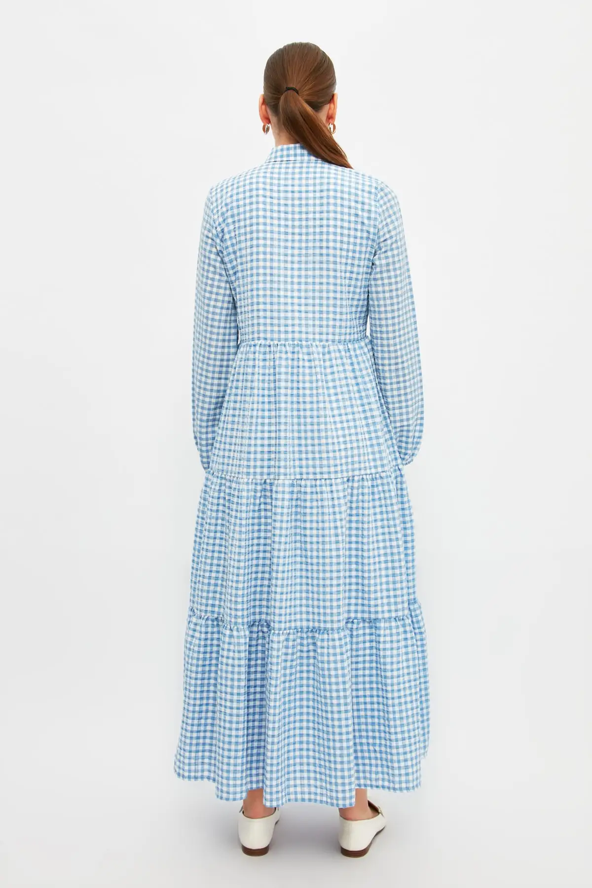 

Trendyol Shirt Collar Dress TCTSS21EL4322