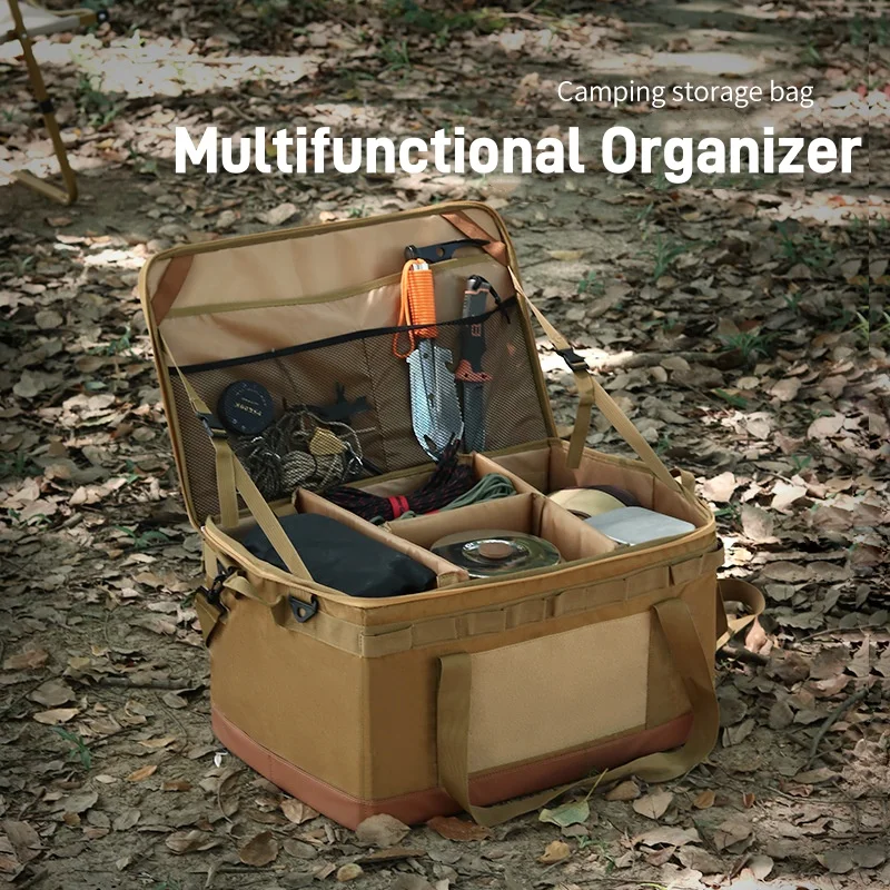 Сумка для хранения большой емкости на 60 л кемпинга и пикника — прочная ткань