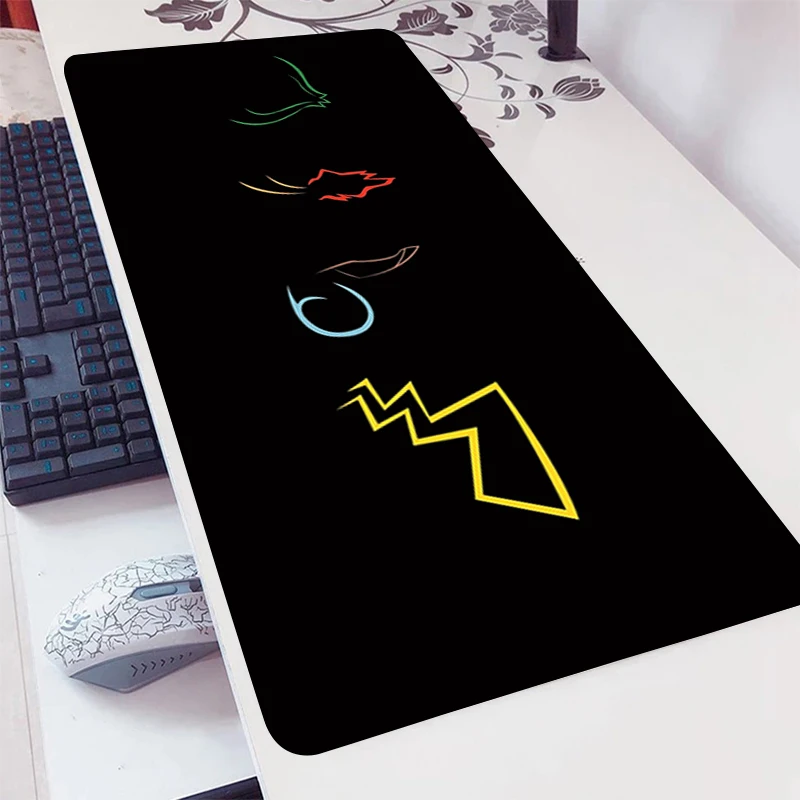 Pokemon Big Mousepepad Manga Carpet Keyboard Anime Diy Mouse Pad Kawaii Gaming Pc Accessories Computer Table Mat Cute Mousepad |
