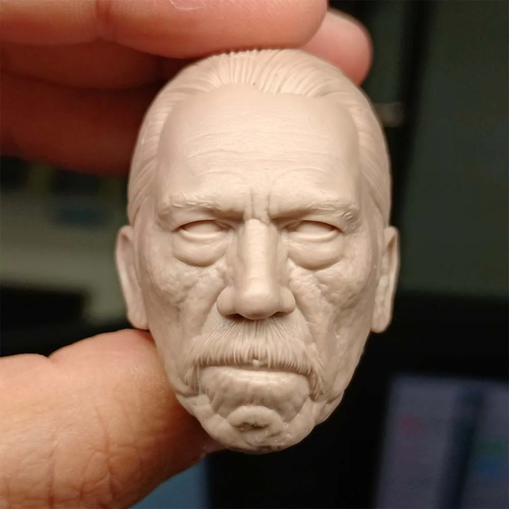 

1/6 Die Cast Resin Picture Model Assembly Kit Dennett Joe Head Carving (55mm) Unpainted Free Shipping