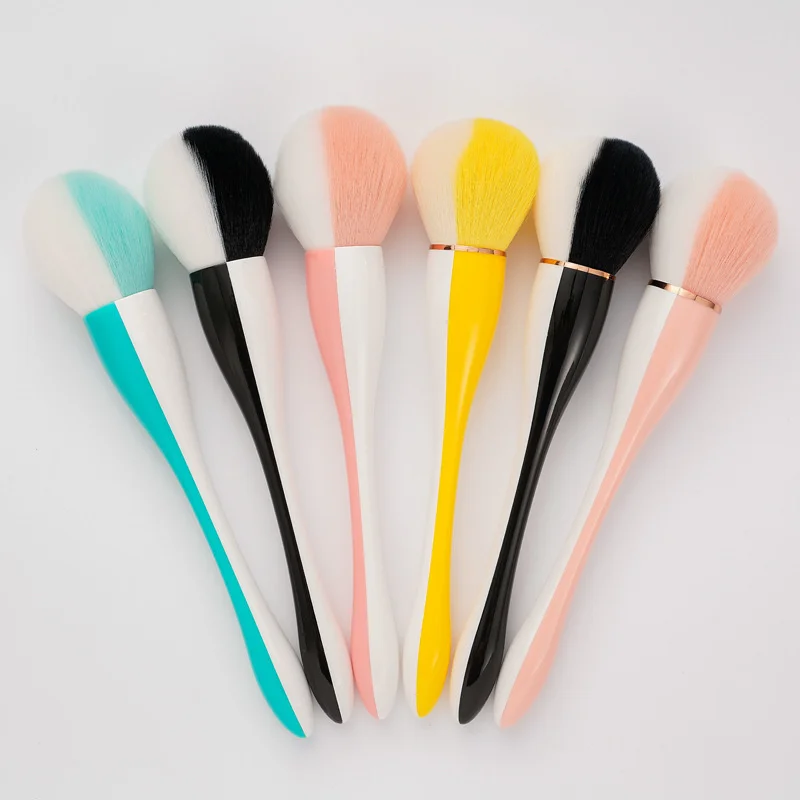 

Powder Blush Brush Professional Make Up Brush Face Cheek Contour Blusher Nose Foundation Loose Power Cosmetic Make Up Brushes
