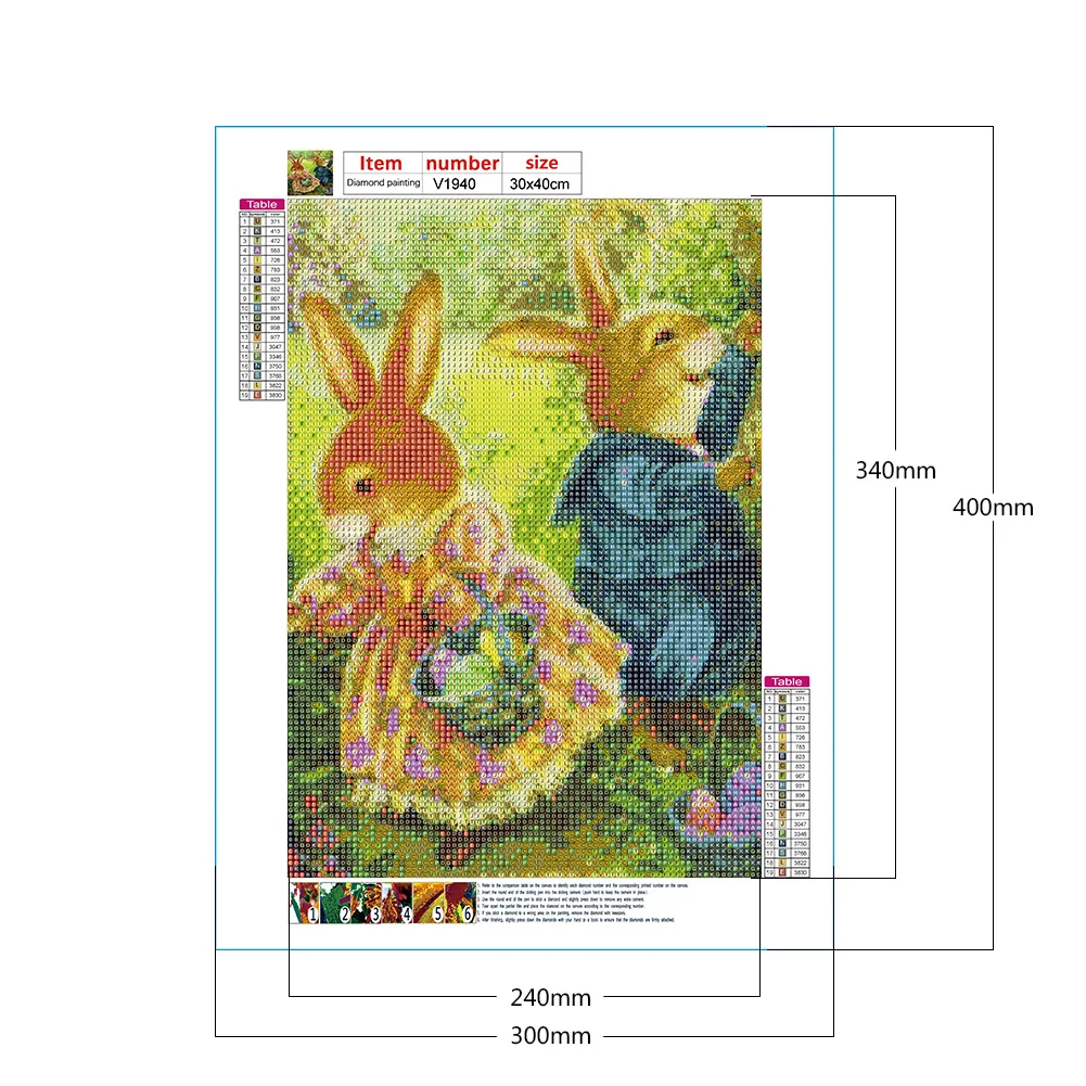 Круглая Алмазная мозаика набор серии детских цифр и животных искусство простое