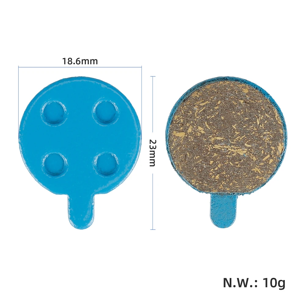 

1 Pair Bike Brake Pads Bicycle Disc Copper Based Pad For X Iao*mi M365 PRO 23x18.6mm Cycling Scooter E-Scooter Accessories Parts