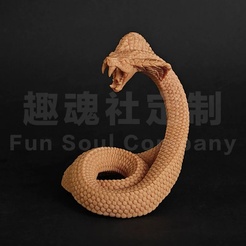 Фото 1/35 7-8 см Vipera russelli siamensis модель игрушки древние доисторические животные модель Gk настроить 3D печать №4