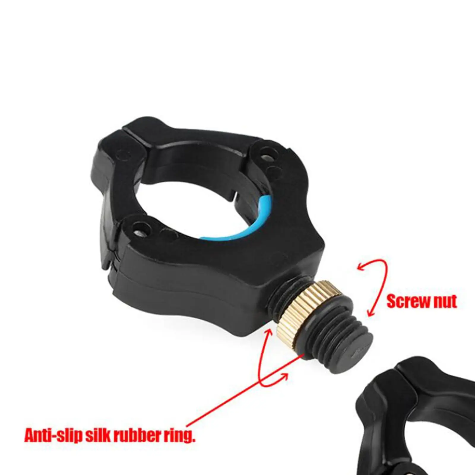 

Fishing Rod Rest Gripper Fish Pole Holder Accessory Fishing Nonslip Support Stand Gifts Holder Men Fishing Rod Rest Head