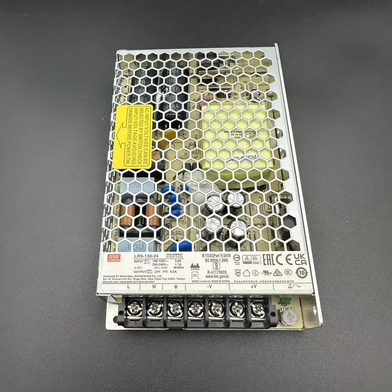 MEAN WELL LRS-150-24 150W 24V 6A блок питания для 3D принтера Voron 0,1/0,2