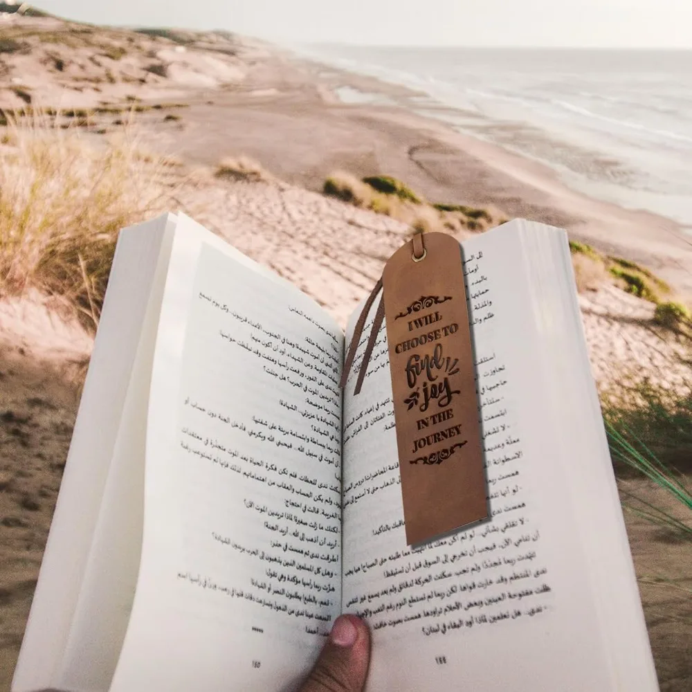 4 шт. кожаная закладка с текстом для путешествий винтажная дорожная тема кожаные