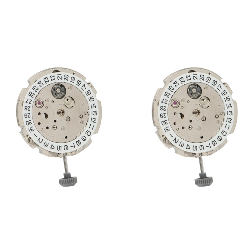 

2Pcs 8215 Movement 21 Jewels Automatic Mechanical Date Setting High-Precision Movement