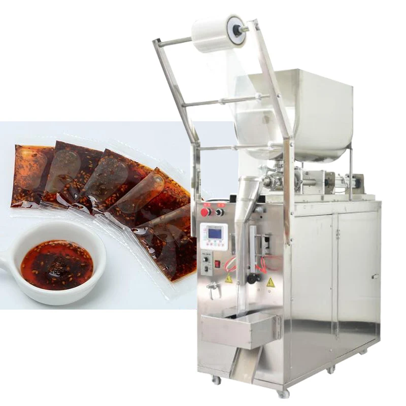 

Paste Liquid Packing Machine For Restaurant Canteen Takeaway Packaging Sauce Bag Making Machine